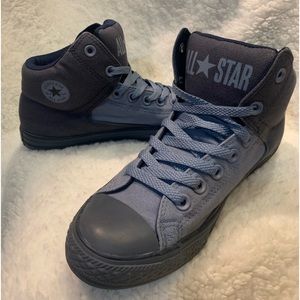FANTASTIC! Converse Axel High Alley Black Blue Grey Kids